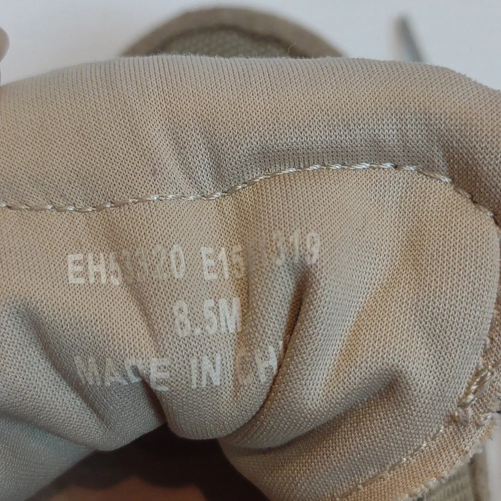 Grasshopper Ortholite Explore Tan Suede & Lace Mesh Lace-up Sneakers